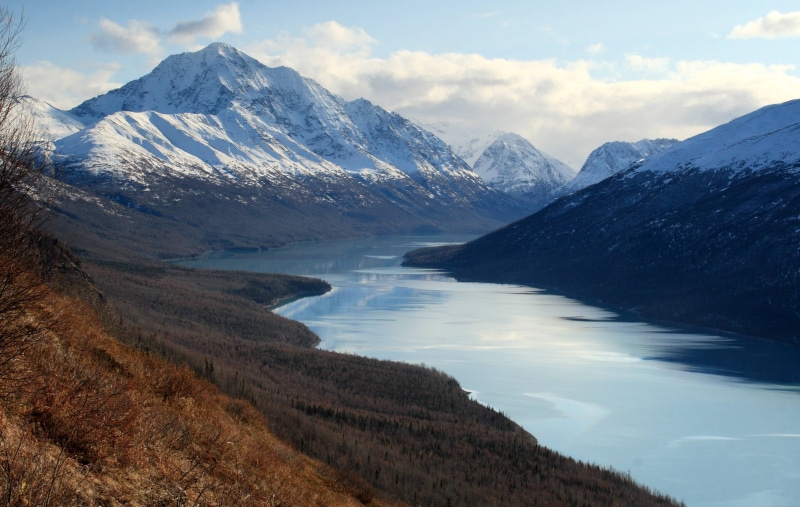 landscape, snow, Twin Peaks, landscape photography, photography, alaska, lake, Anchorage, body, water, body of water, anchorage, s, scenics, Travel, outdoors