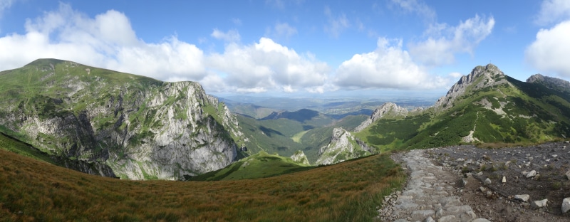 tatry, mountain range, mountains, sky, the high tatras, 8K, environment, europe, land, panoramic, nature, rock, summer, poland, tranquil scene, travel