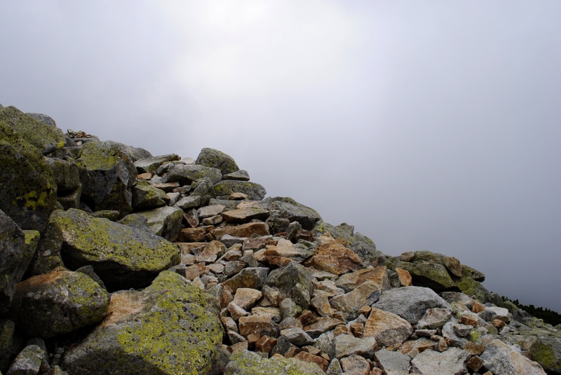 high tatras, no people, road, solid, view, tranquility, beauty in nature, landscape, tranquil scene, nature, cliff, rocky road, environment, scenics - nature