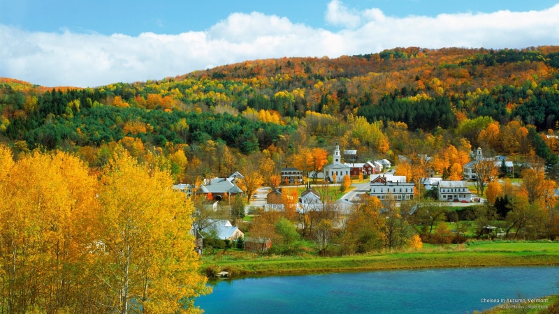 autumn, chelsea, Fall, vermont, 2K