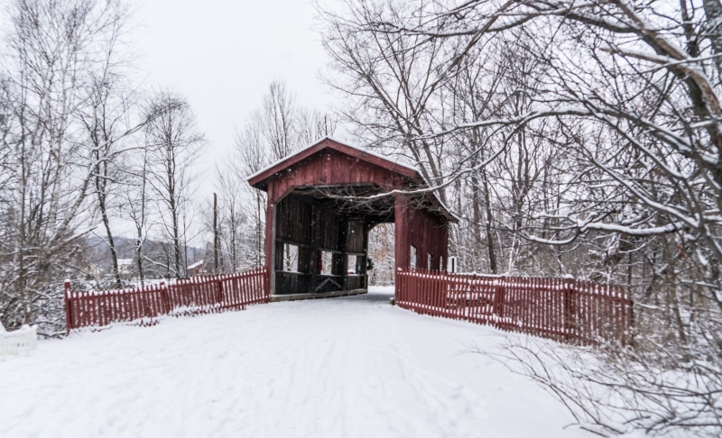 architecture, vermont, cold temperature, built structure, 5K, snow, cold, branch, nature, outdoor, covering, snowy, snowing, land, field, bare tree, sky