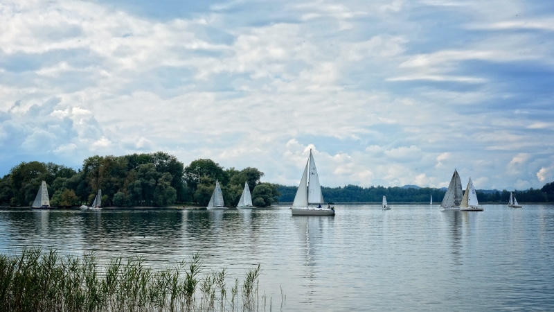 holiday, tour, relax, sailing boat, boats, outdoors, bavaria, sailing, nautical Vessel, landscape, sailor, recovery, hobby, sky, no people, beauty in nature