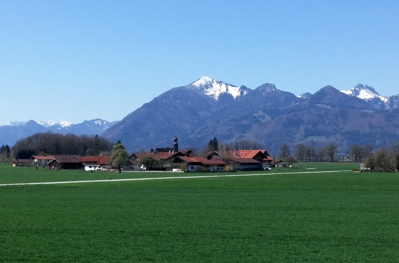 architecture, Chiemgau Alps, bavaria, scenics, house, village, beauty in nature, environment, nature, outdoors, Overseas, land, built structure, building exterior