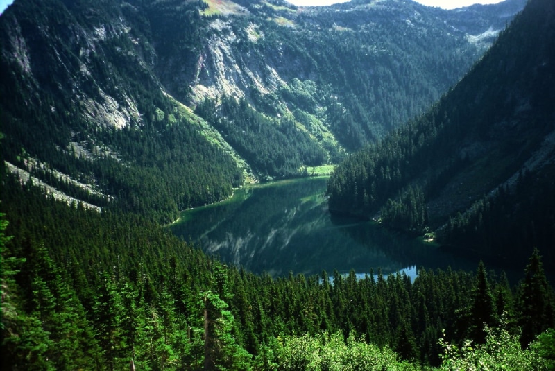 Lake, mountains, areal, canada, tree, 720P, tres, green mountains, mountain, green, hope, bc, summer, outdoors, Eaton, landscape, mirror  reflection, photography