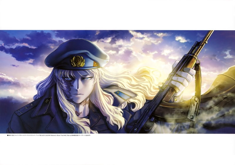 4K, Balalaika, anime girls, Black Lagoon