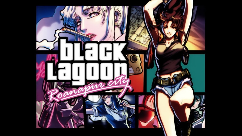1080P, art, Grand Theft Auto, hd, x, grand, auto, Black Lagoon, theft, black, lagoon