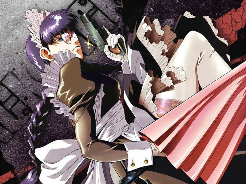 Black Lagoon, anime girls, Roberta, 720P