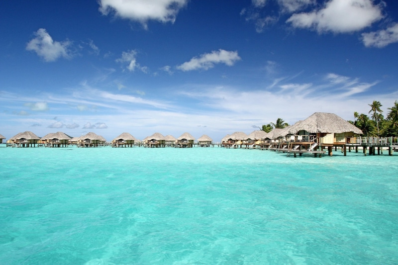 Bora-Bora, bora, Bungalow, ocean, maldives, pearl beach resort, 1080P, water villas, the hotel, blue lagoon, tranquil, the ocean
