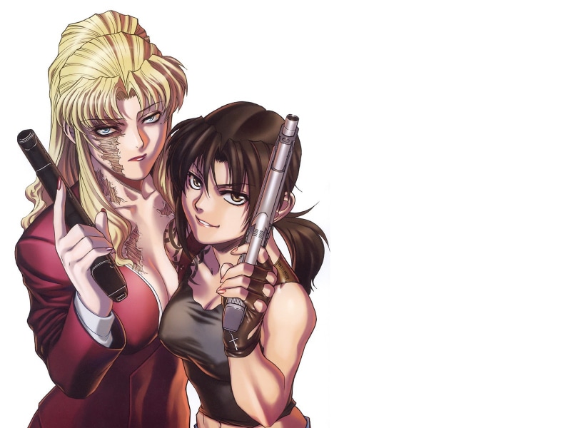 black lagoon, balalaika, lagoon, black, revy, 720P