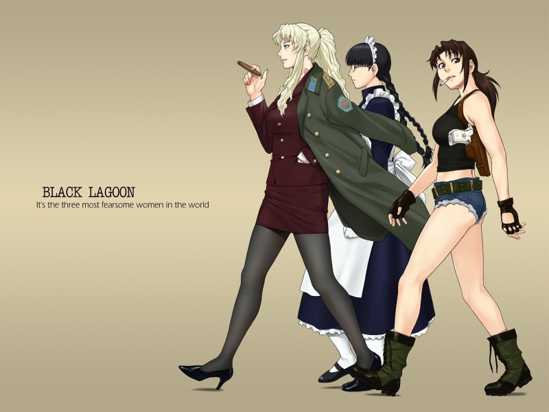 balalaika, revy, 720P, lagoon, roberta, black, black lagoon