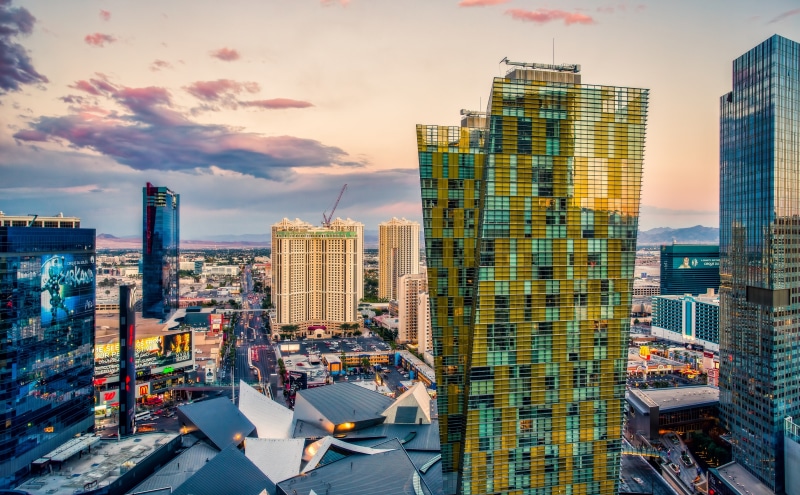 Sunset, canon, canon5d, citycenter, Aria, canon5dmarkiii, 5dmark3, skyscraper, nature, cloud - sky, office, las, Nevada, city life, Resort, buildings, Mandarin