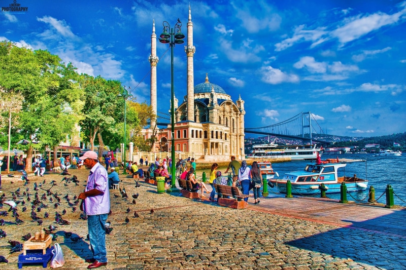 Islamic architecture, Istanbul, Islam, Turkey, Ortaköy Mosque, HDR, 1080P, picture frames