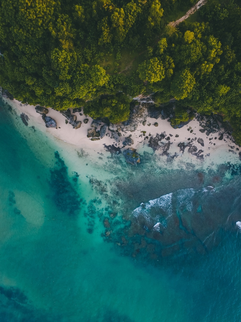 tropic, beach, scenic, blue, outdoors, day, asia, coastline, nature, 4K, philippines, green, beauty in nature, seascape, hitting, landscape