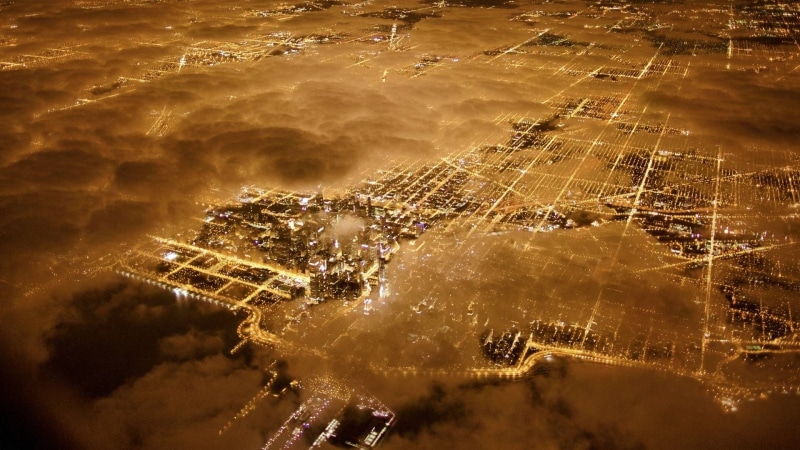 space, technology, nature, futuristic, urban Scene, clouds, architecture, no people, digital, USA, landscape, abstract, land, city, photography, brown