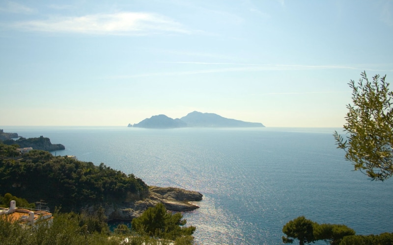 scenics, water, mediterranean Sea, tourism, tranquil scene, trees, famous Place, hill, no People, plant, travel Destinations, seascape, bay Of Water, land