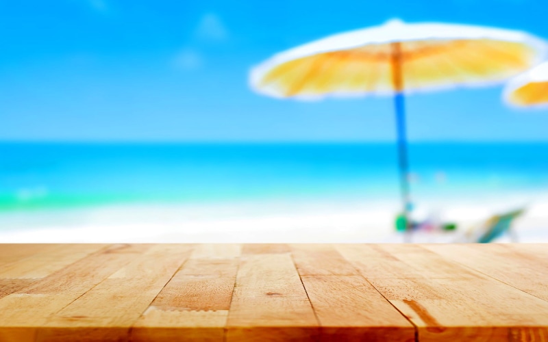 August, sand, vacation, bokeh, idyllic, no People, water, macro, July, table, relaxation, parasol, copy Space, sunlight, the ocean, sky, journey, June