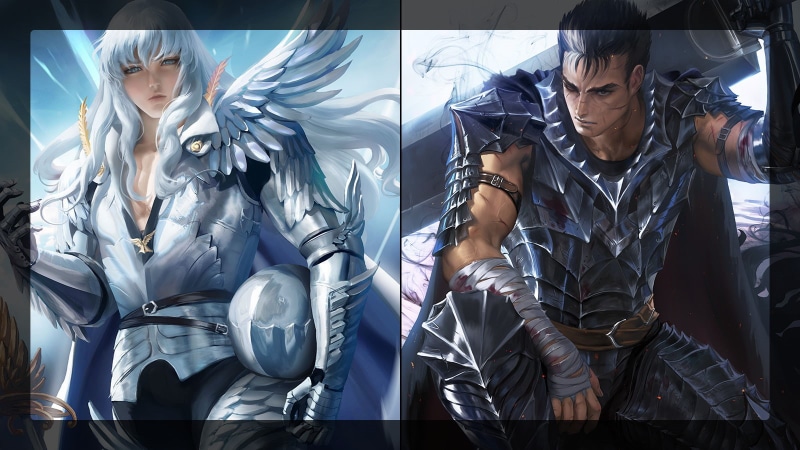 Anime, Berserk, Guts (Berserk), 720P, Griffith (Berserk)