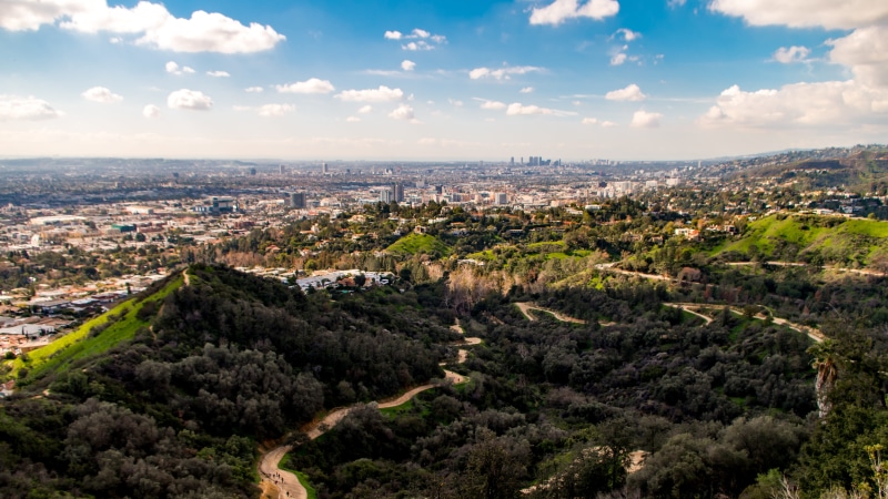 observatory, architecture, hills, no people, built structure, cloud - sky, townscape, united states, landscape, park, 4K, hiking, outdoors, sky, environment