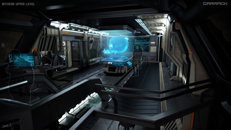 anvil aerospace, Anvil Carrack, Star Citizen, 1080P