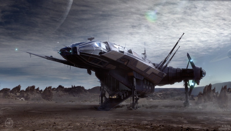 Anvil Carrack, 1080P, Star Citizen, anvil aerospace