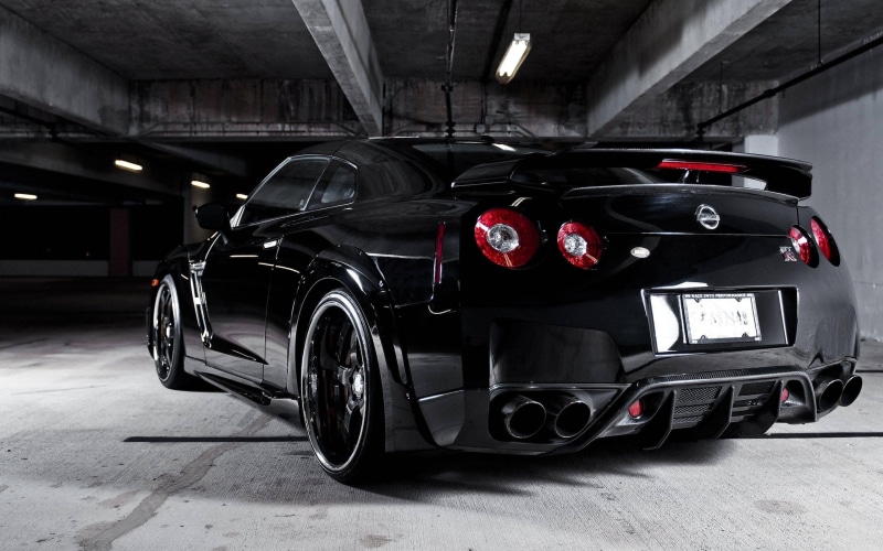 2K, gtr, cars, tuned, black, forged, japan, nissan