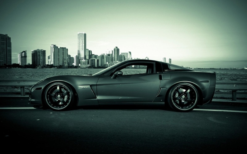 chevrolet corvette, 1920x1200, chevrolet, 360 forged, forged, corvette, 1080P, gray, z, cars