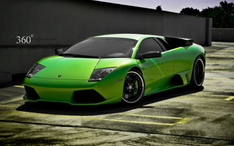 ive, lamborghini, lp, forged, 5ive, murcielago, 2K, cf, green, cars, lp640