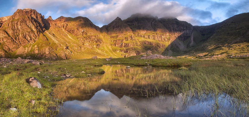 body, travel, body of water, nature, lake, rock - Object, mountains, West Highlands, 5K, landscape, Scotland, reflection, sky, scenics, outdoors, mountain Peak