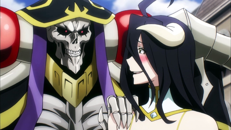 Overlord, Albedo (Overlord), 1080P, Anime, Ainz Ooal Gown