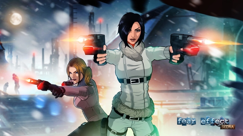 women,  Sushee, females, adult, illuminated, communication, digital composite, 1080P, standing, night, young adult, Fear Effect, occupation, indoors, laser
