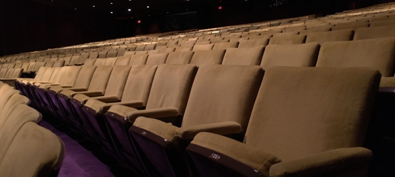 Theater, no people, seating, Row, illuminated, large group of objects, auditorium, chairs, film industry, Seat, movie theater, order, performance, empty seats