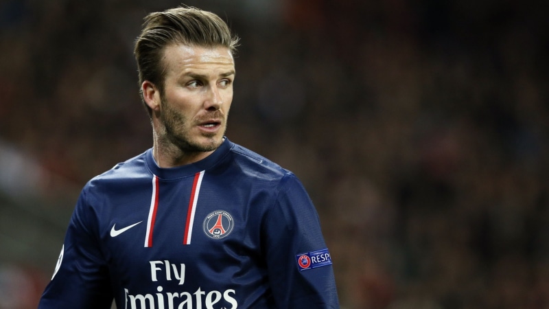 blue, nike, jersey, Football, Paris Saint-Germain, 1080P, soccer, emirates, david, Sport, Star, PSG, s, men, shirt, Player, beckham, David Beckham, fly