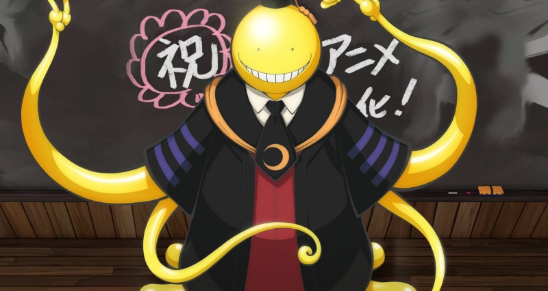 Anime, assassination, Koro-sensei, classroom, 1080P, koro, teacher, Assassination Classroom