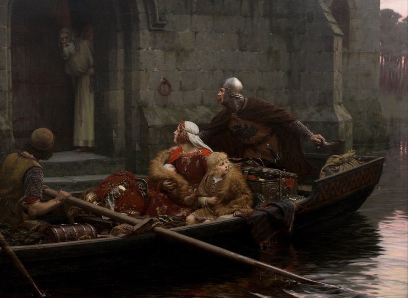 Classical art, 720P, Classic Art, Edmund Blair Leighton