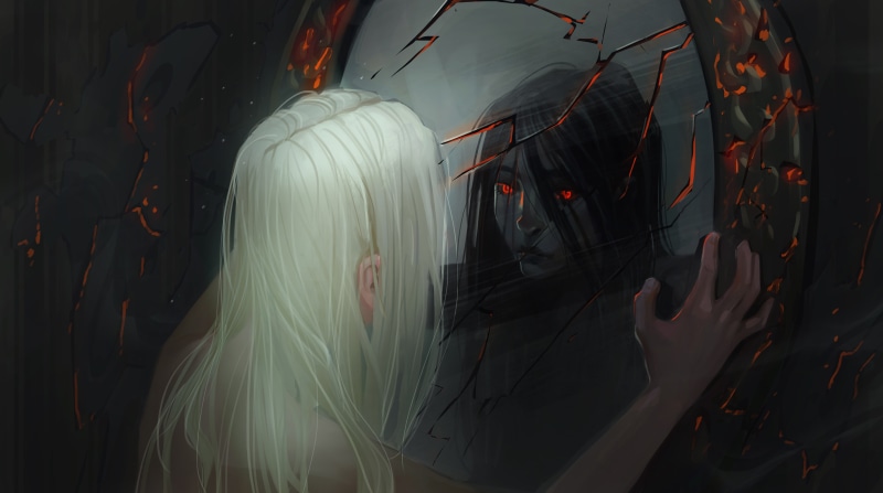mirror, emotion, 5K, embers