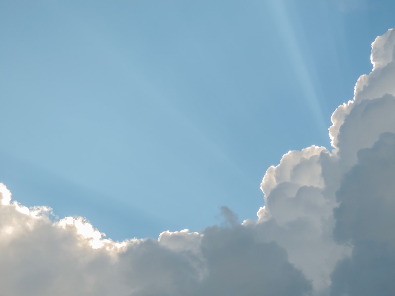 space, low angle view, chumury, heaven, outdoors, 4K, softness, cloud - Sky, white color, summer, sunlight, idyllic, glow, sky, fluffy, no people, white