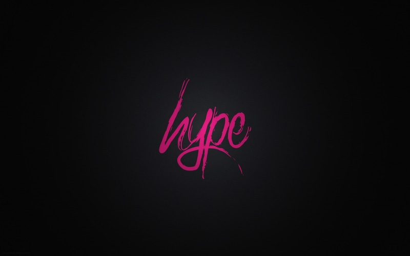 1080P, pink, black, simple background, DeviantArt, minimalism, Hype, typography