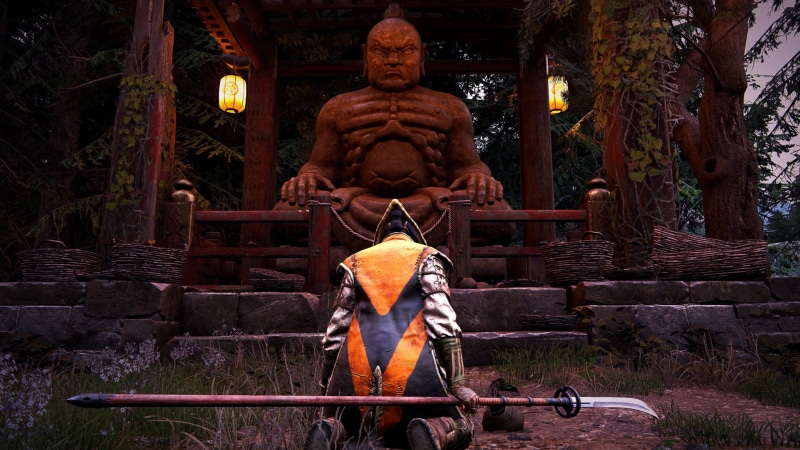 1080P, statue, For Honor, samurai, blades, screen shot