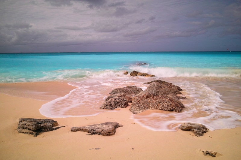 Turks and Caicos, travel destinations, rocks, beach, tranquil scene, sky, Caribbean, scenics - nature, Eden, tropical climate, idyllic, landscape, no people