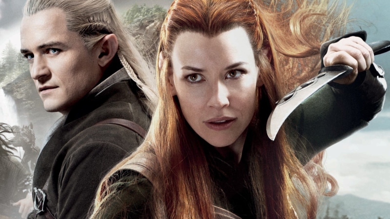 Evangeline Lilly, people, front view, leisure activity, hair, hairstyle, young adult, adult, teenager, The Hobbit, lifestyles, looking, Legolas, beauty