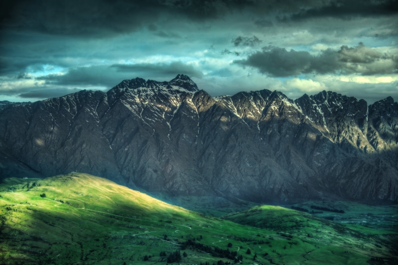 scenic, plain, cloud - Sky, 5K, The Remarkables, sky, mountain, Te Wai Pounamu, photography, tutorial, south island, customs, cloudy, aerial photo, Nikon d3x