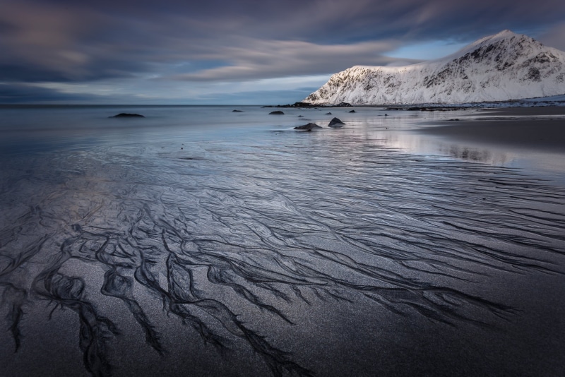 nature, white mountain, water, europe, long  exposure, europa, color, Travel Photography, mountain, 1080P, landscape, beach, fjord, gray, light, landscape photography