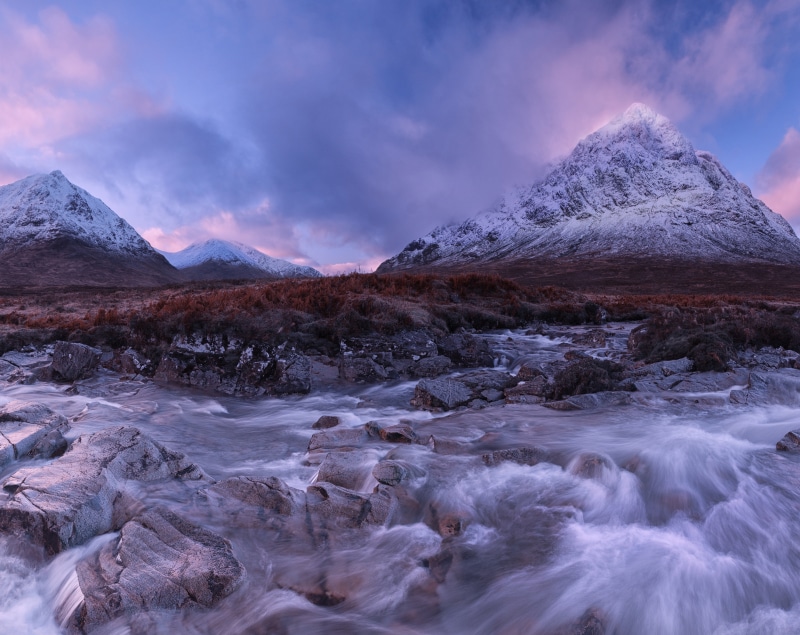 tranquility, Europe, winter, unitedkingdom, Highlands, etive, mountain range, non-urban scene, Picturesque, Panoramic, Mountains, Beautiful, United Kingdom