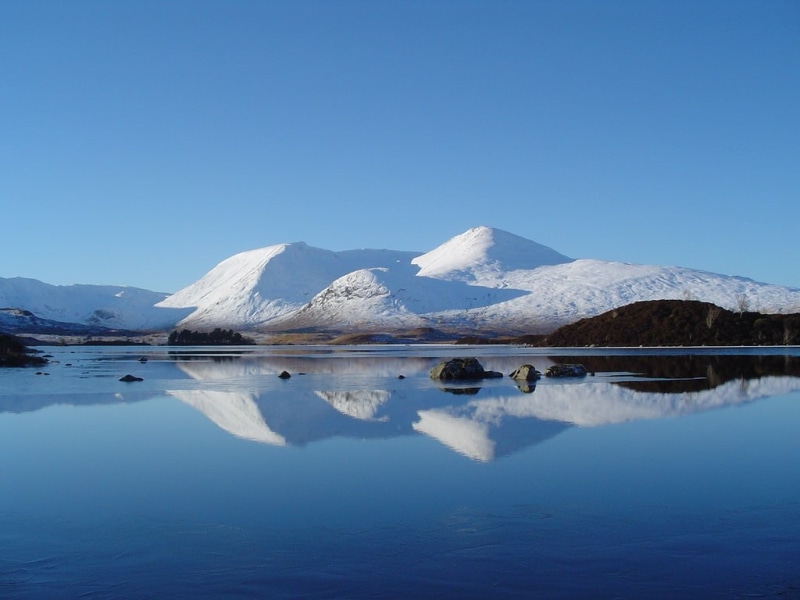 art, Scotland, ba, rannoch, nature, Lochs, moor, hd, loch, lakes, 480P, Moors