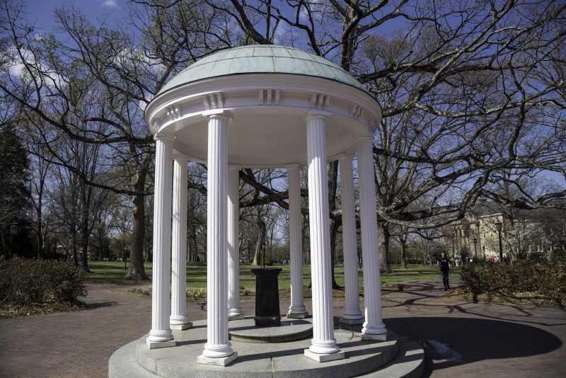 building Exterior, UNC, photos, water tower - storage tank, dome, no people, building, university of north carolina, north carolina, sky, campus, 5K, chapel