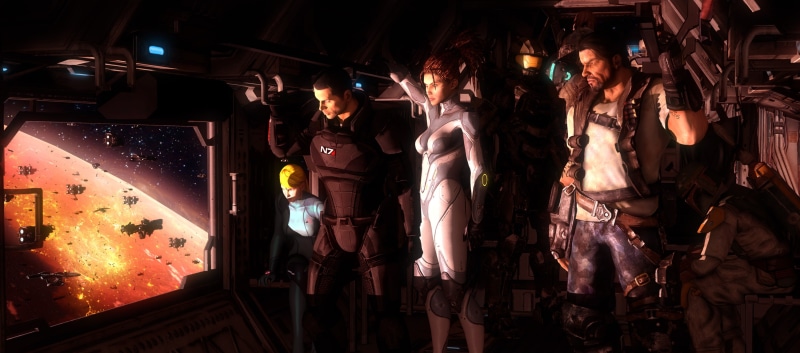 shepard, halo, Star Wars, master chief, sarah kerrigan, Boba Fett, starcraft, crossover, 2K, Jim Raynor, mass effect, space, samus aran, metroid