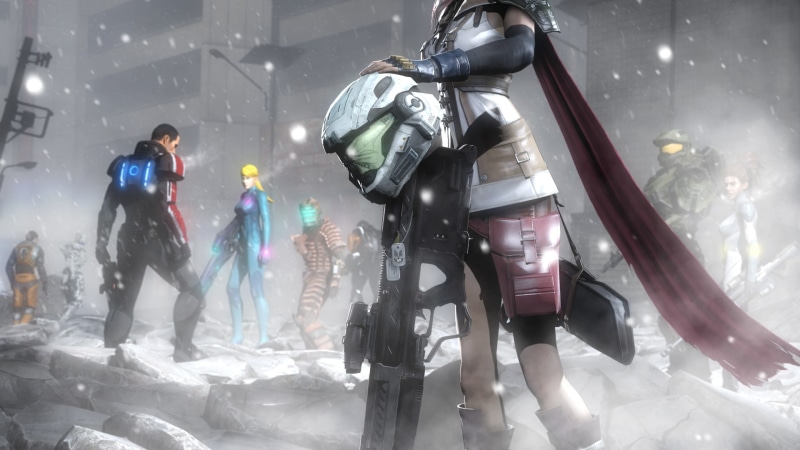 Halo, Metroid Prime, Final Fantasy, Characters, 1080P, Shepard, fan art, Isaac Clarke, mass effect, Dead Space, StarCraft, Lighting, Sarah Kerrigan