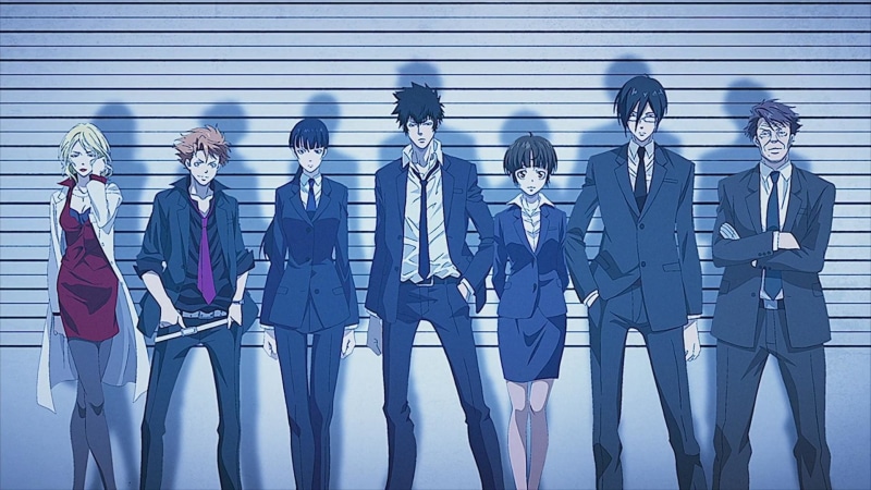 1080P, Akane Tsunemori, Anime, Shinya Kogami, Psycho-Pass