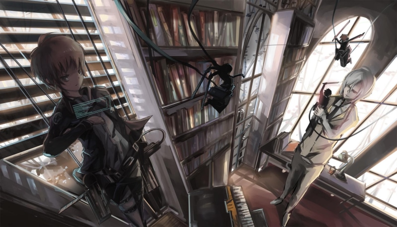 qianqian, makishima, shingeki no kyojin, psycho, tsunemori akane, makishima shougo, psycho-pass, 1080P, shingeki, kyojin, shougo, pass, akane, tsunemori