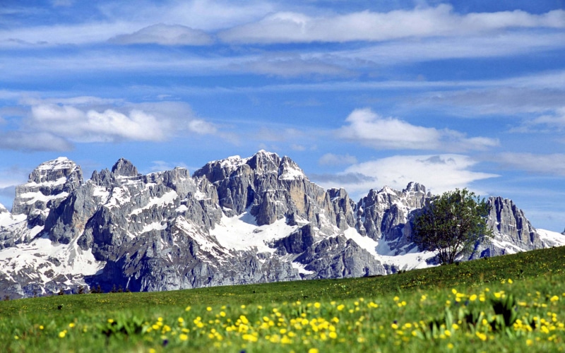 mountain, dolomites, 4K, peaks, hd, alpes, italy